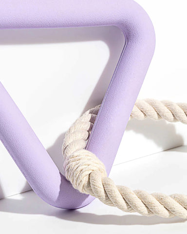 Triangle Tug and Rope Toy