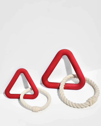 Triangle Tug and Rope Toy