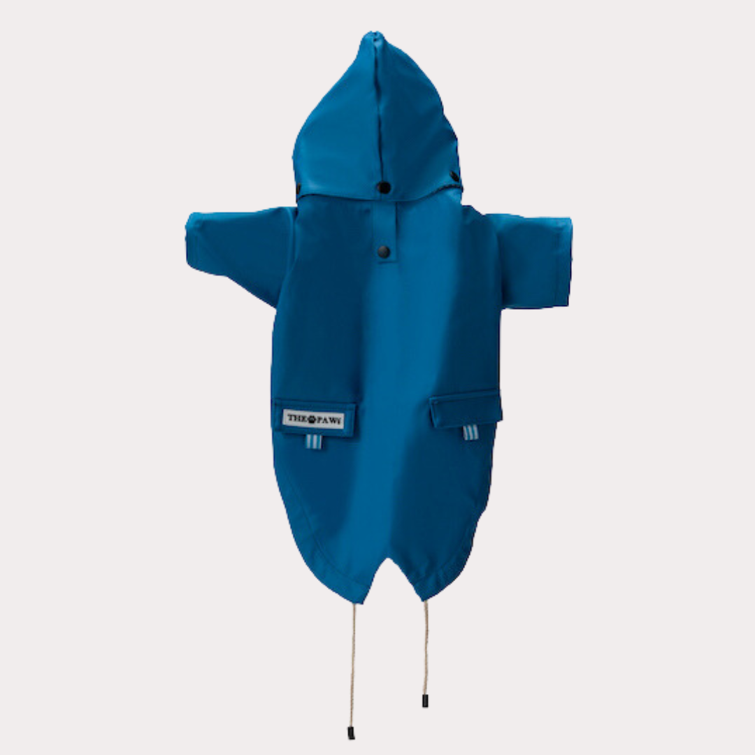 Sloane Waterproof Dog Rain Jacket Navy