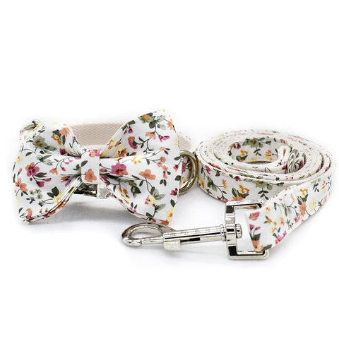 Lulu Collar, leash and Bowtie set